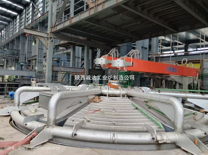 自主研發賦能----2 臺 6600KVA 精煉爐山西東方集團就位待啟
